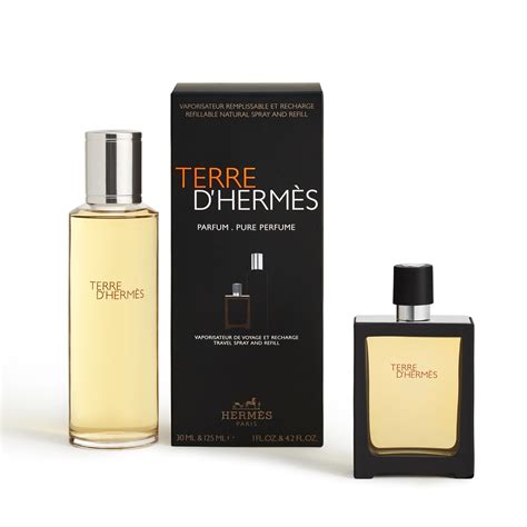 hermes terre travel size|terre dHermes perfume refill.